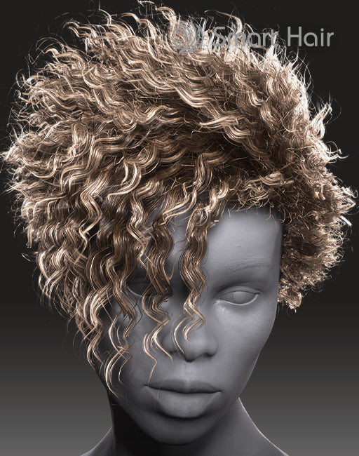 IC - Short Curls Hair