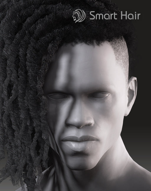 IC - Shaved Side Dreads