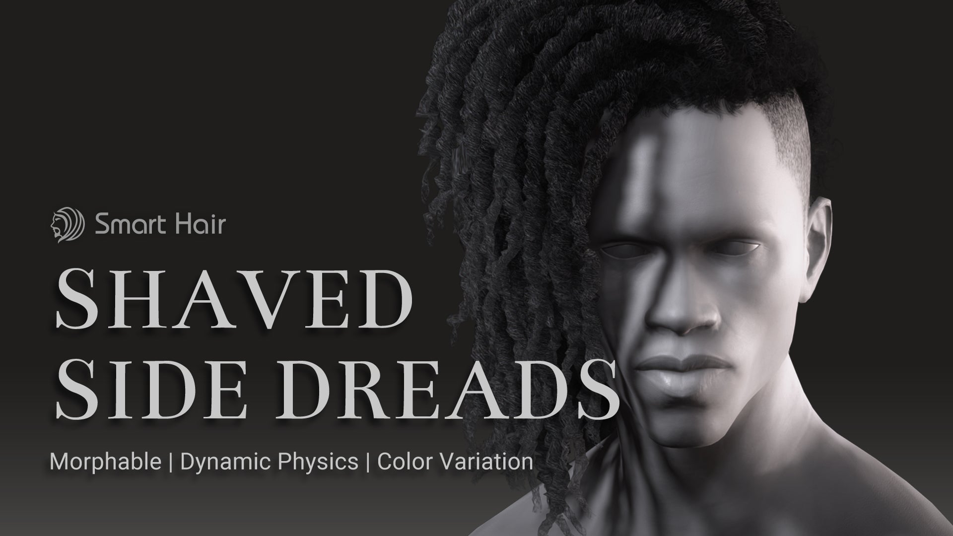 IC - Shaved Side Dreads
