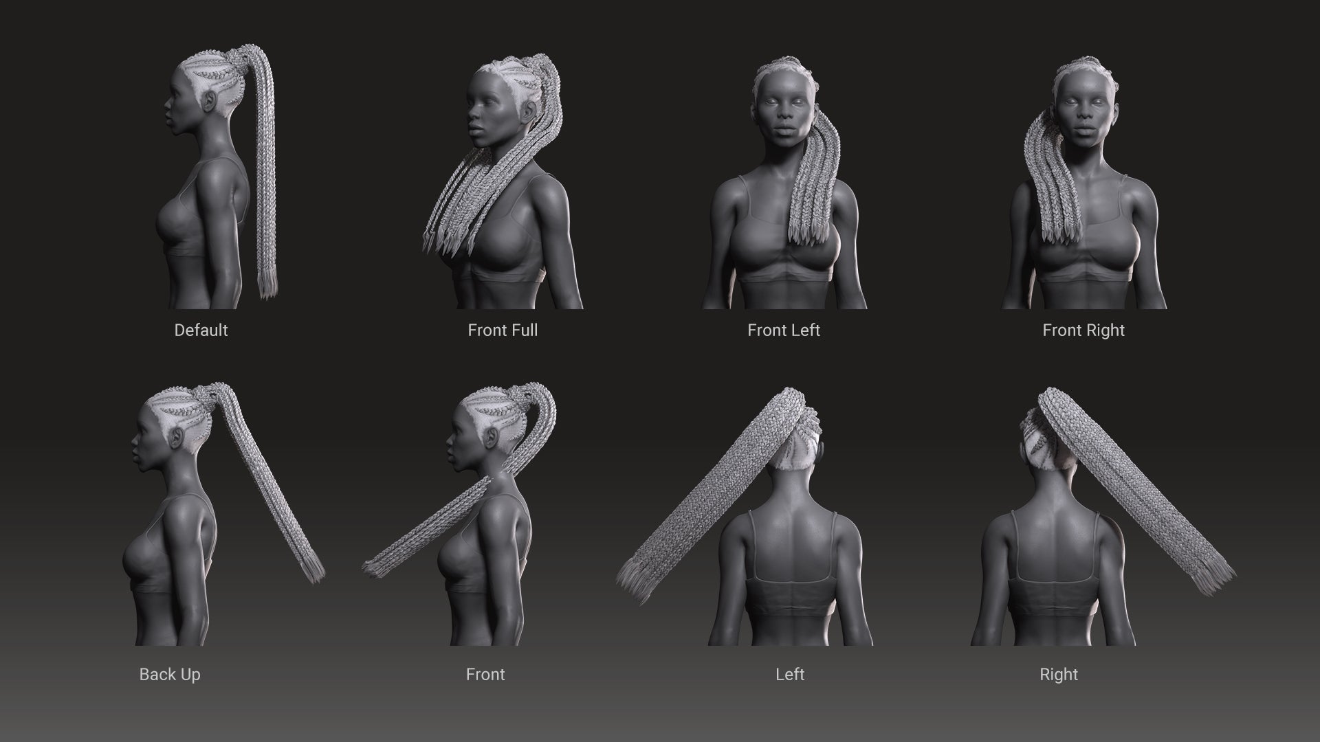 IC - Braided Pony Tail