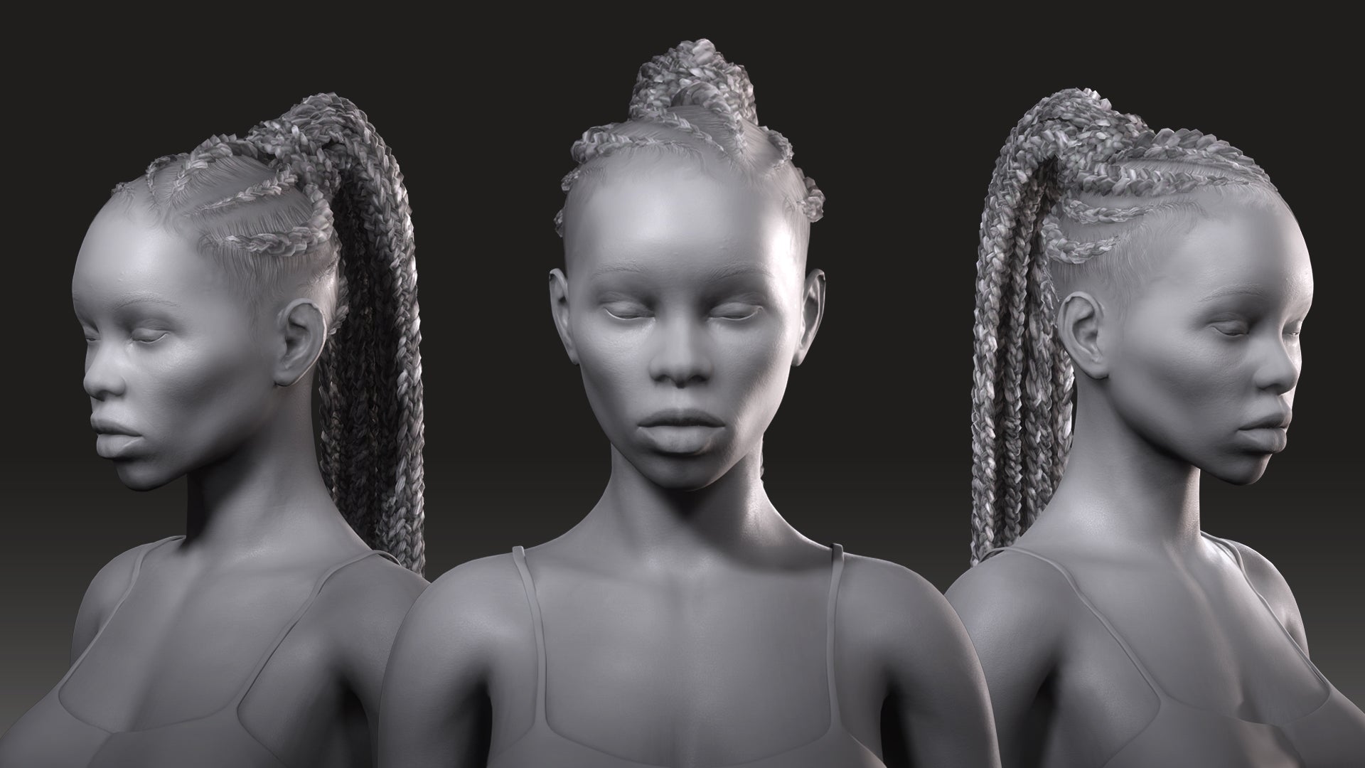 IC - Braided Pony Tail