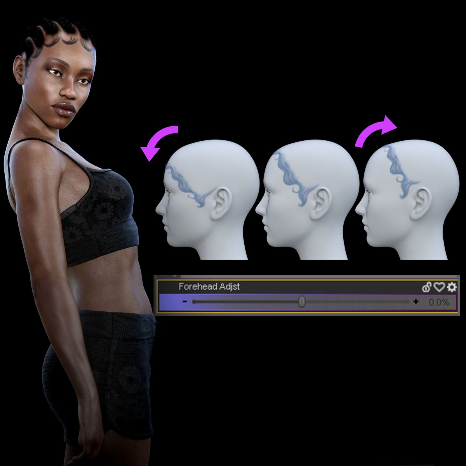 Baby Hair Pack 2 G8F