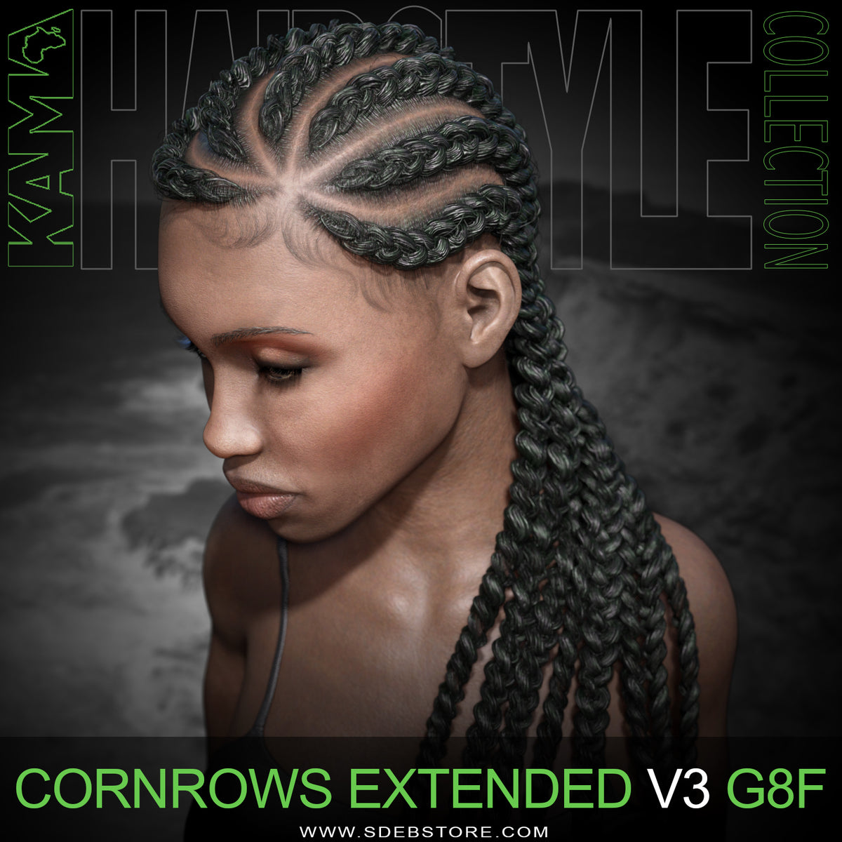 Cornrows Extended V3 G8F
