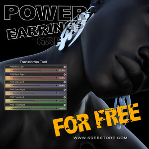 Power Earrings G8F-FREE