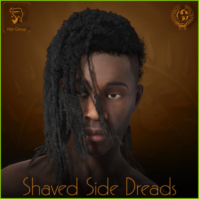 IC - Shaved Side Dreads