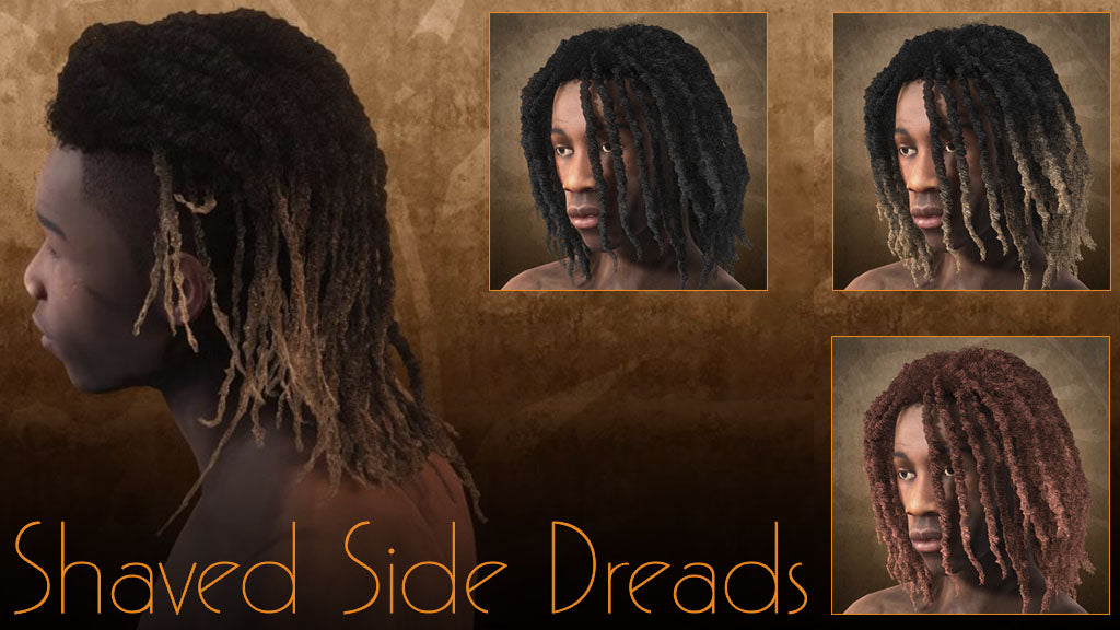 IC - Shaved Side Dreads