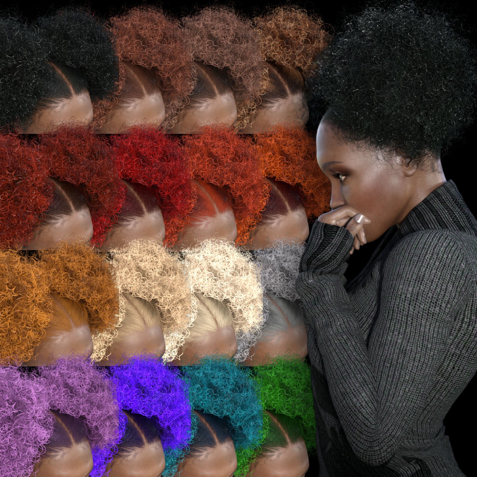 Afro Puffs G8F