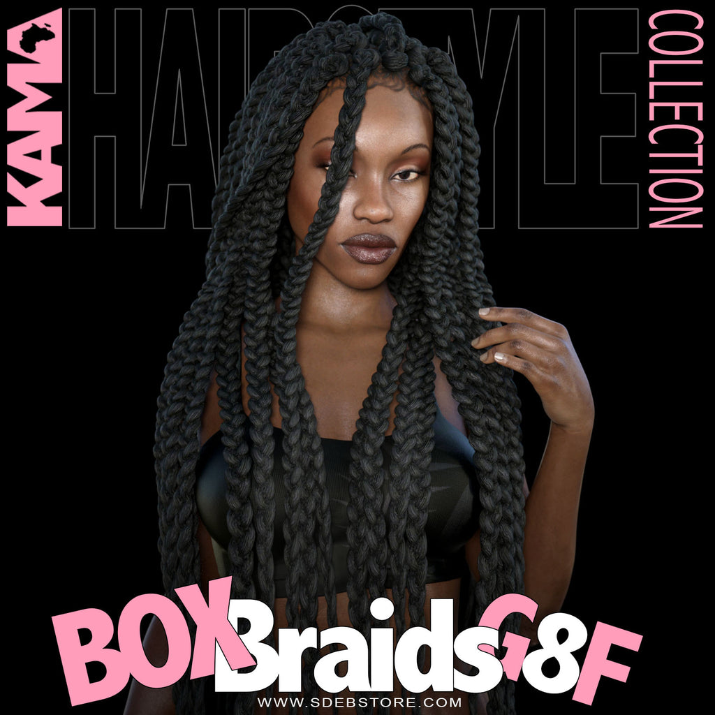 Box Braids G8F