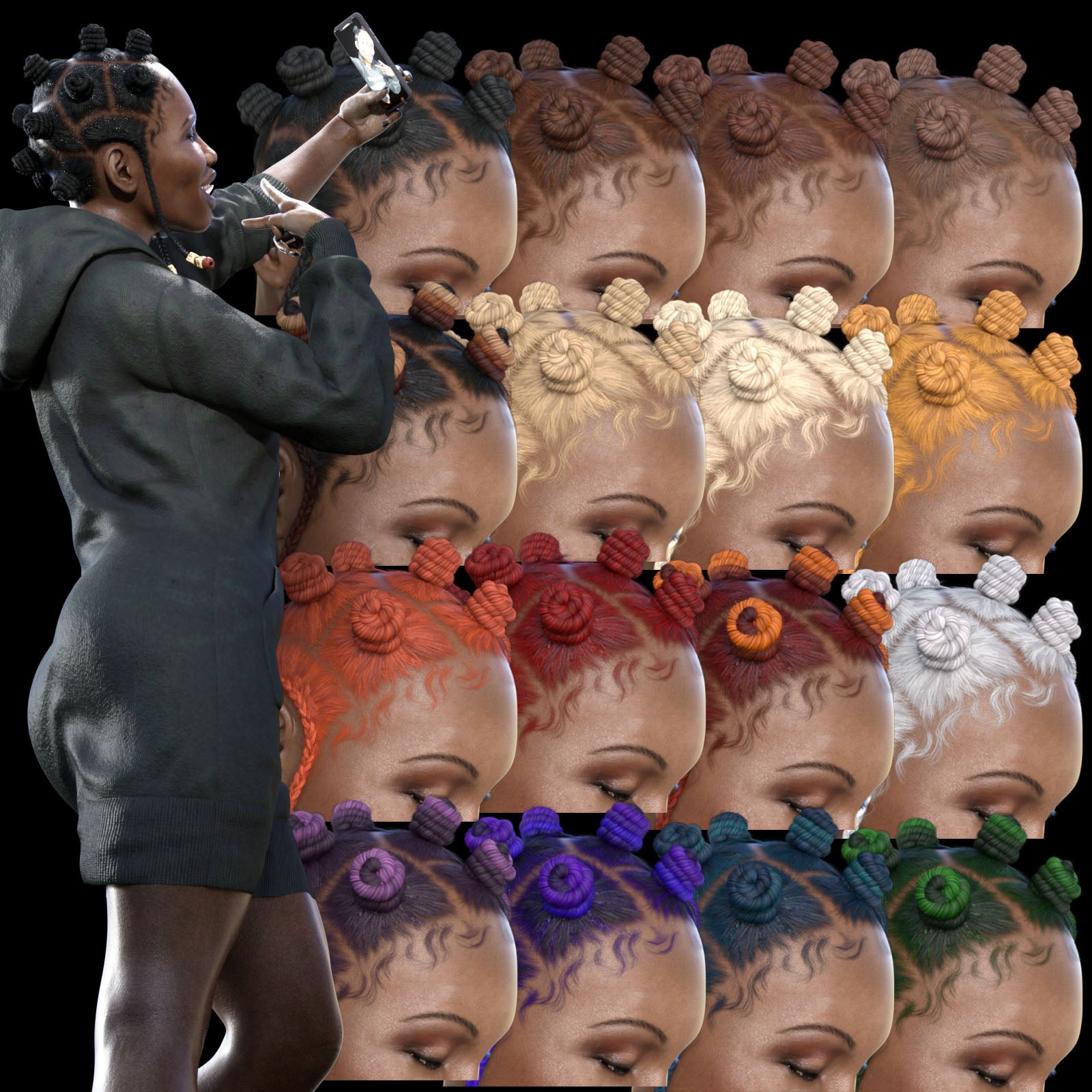 Bantu Knots G8F - www.SdeBStore.com