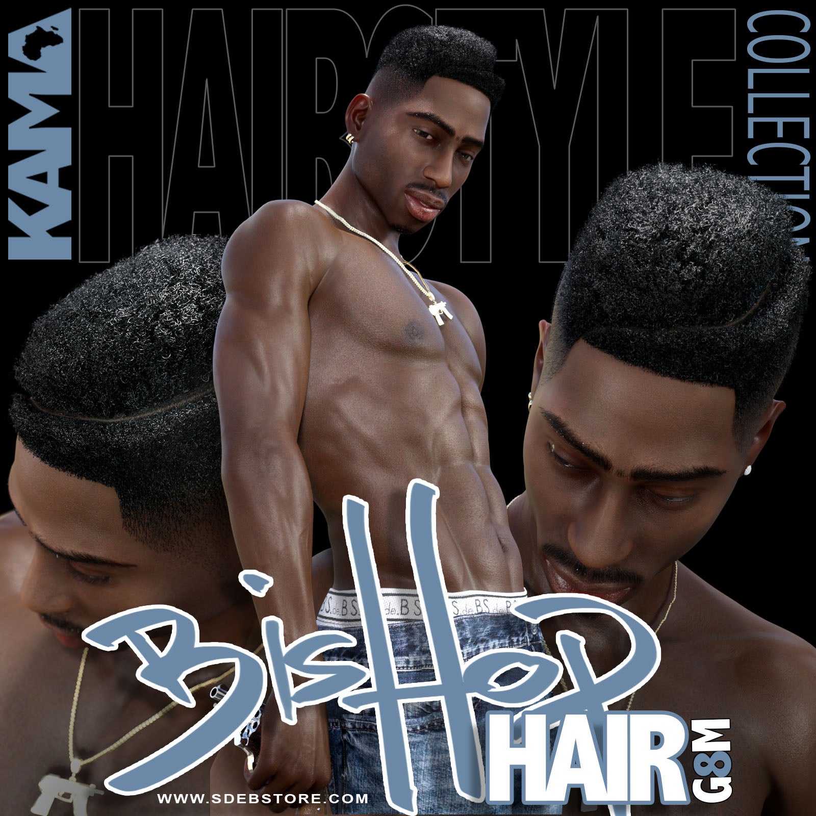 Bishop Hair G8M - www.SdeBStore.com