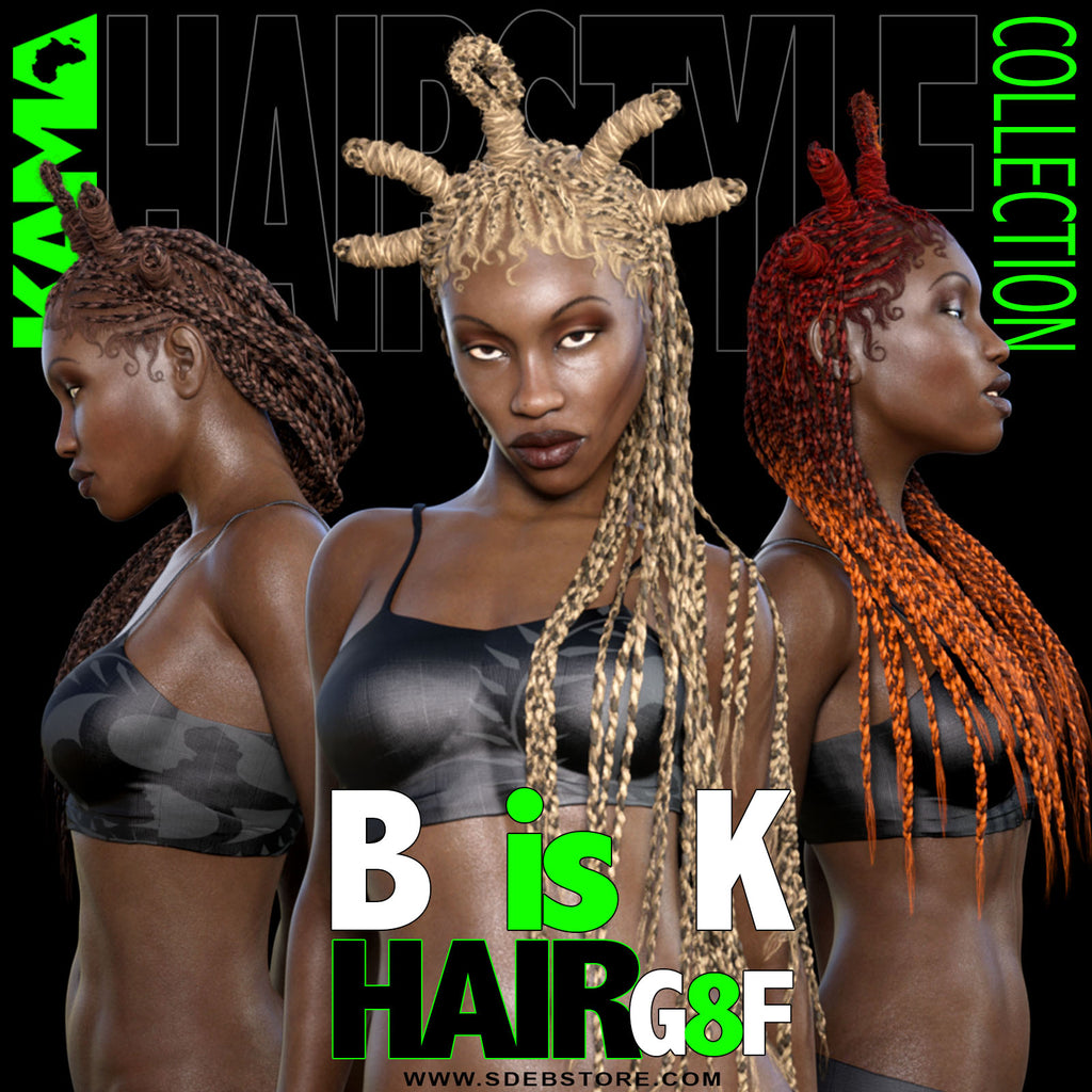 B is K Hair G8F
