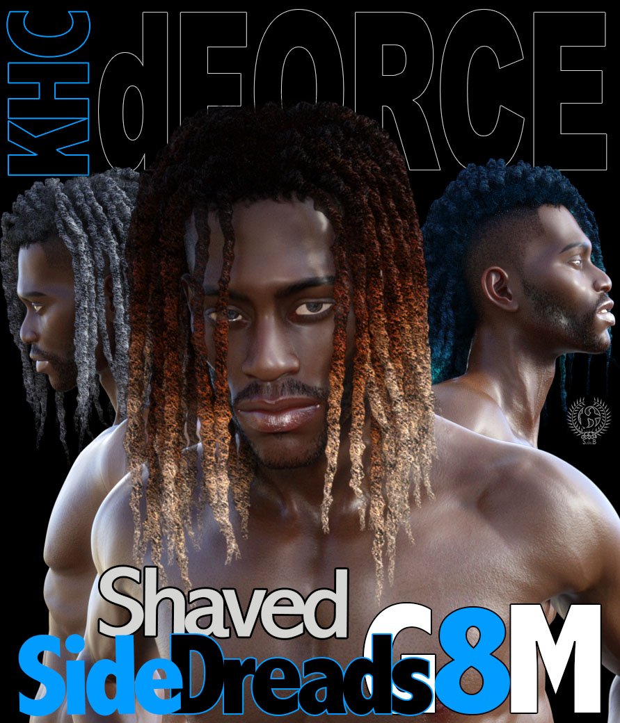 Shaved Side Dreads G8M - www.SdeBStore.com