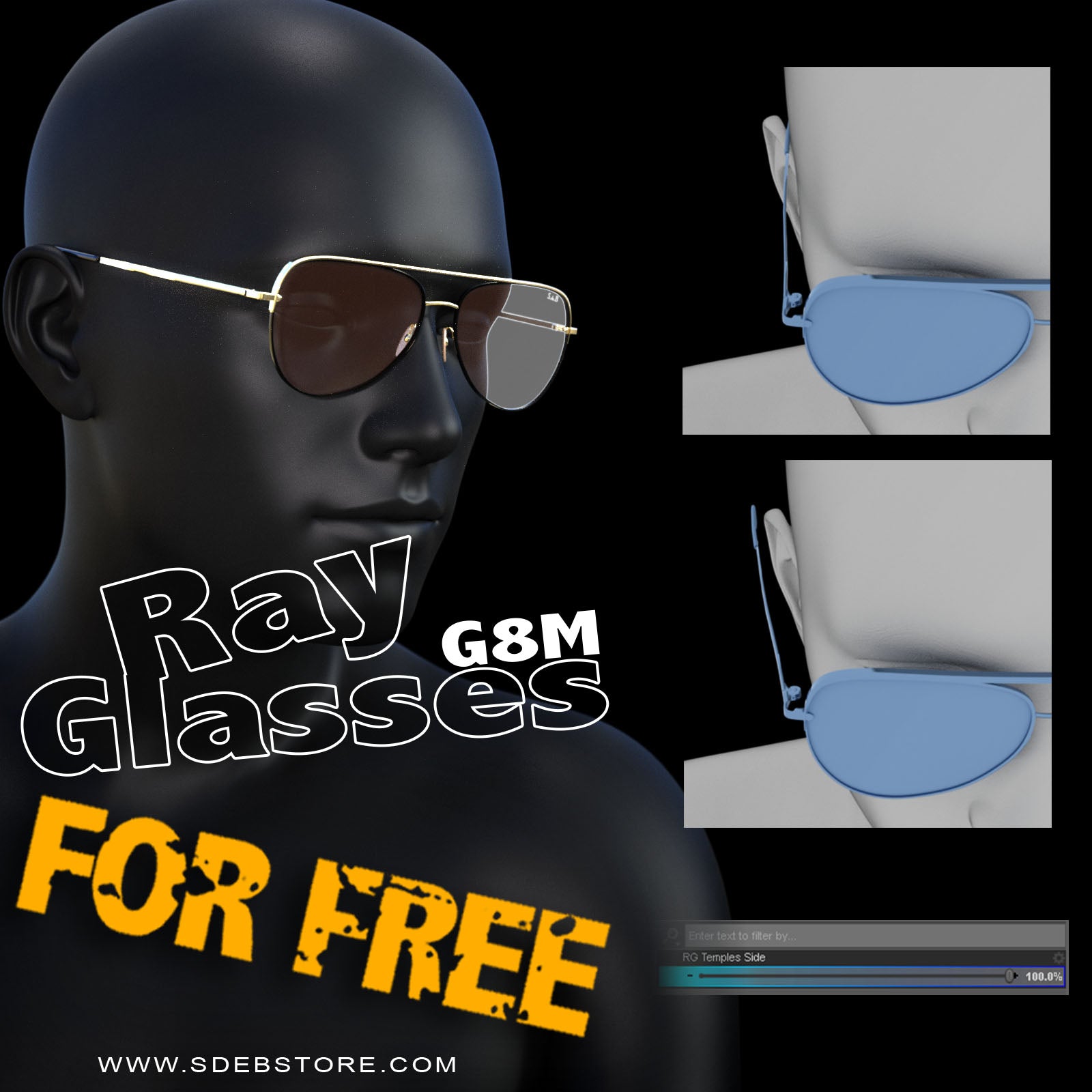 Ray Glasses G8M-FREE