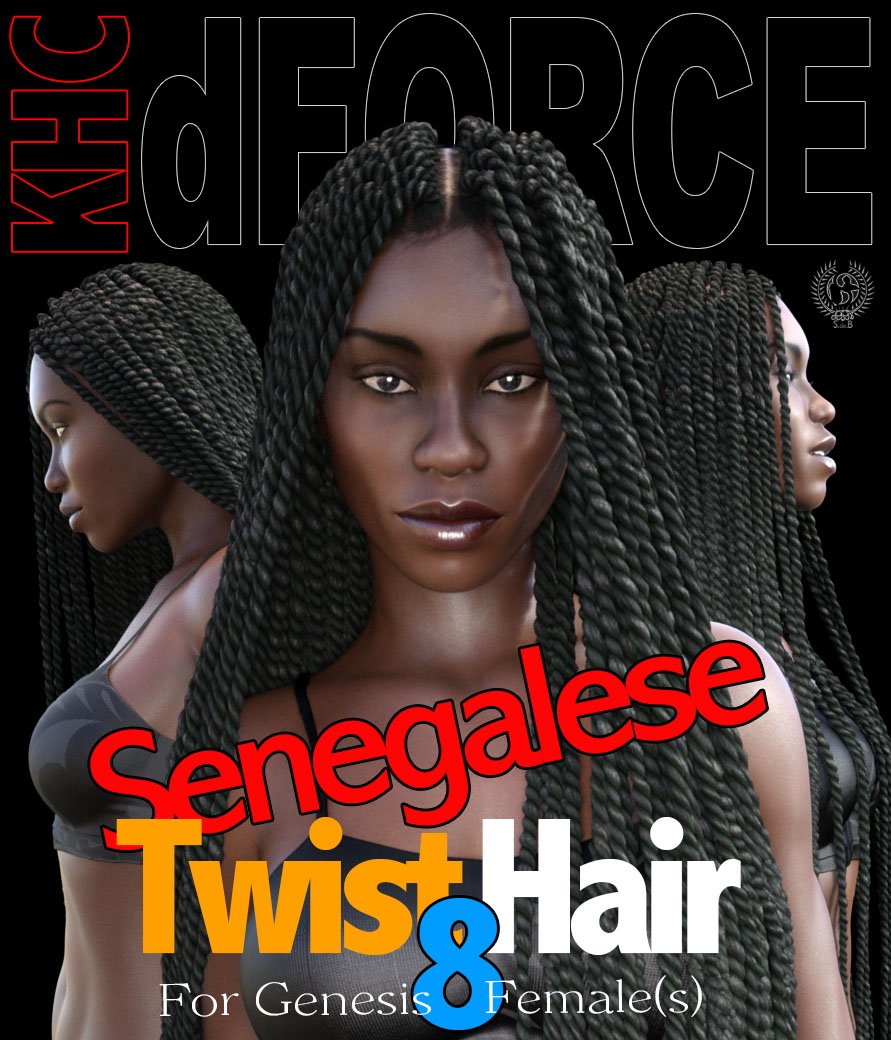 Senegalese Twist Hair G8F - www.SdeBStore.com
