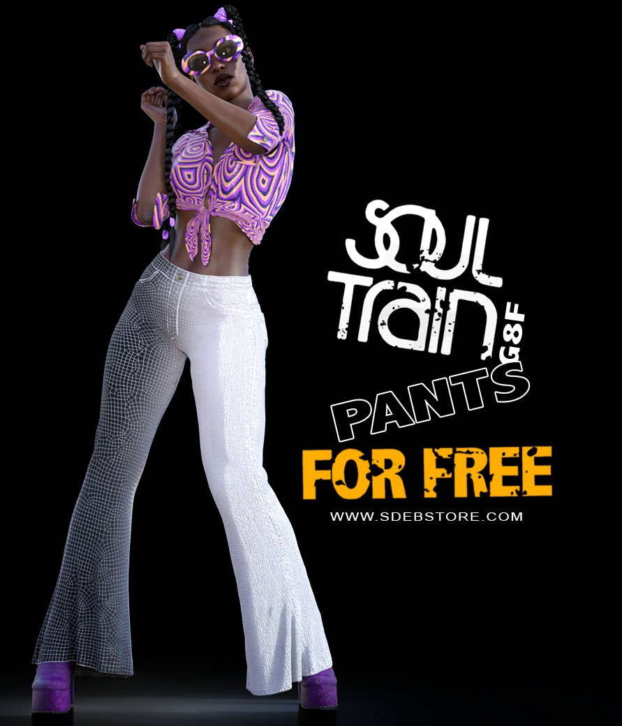 SoulTrain Pants G8F_FREE