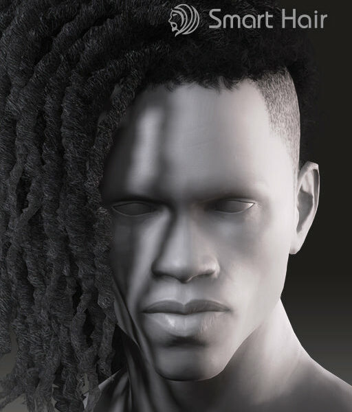 IC - Shaved Side Dreads