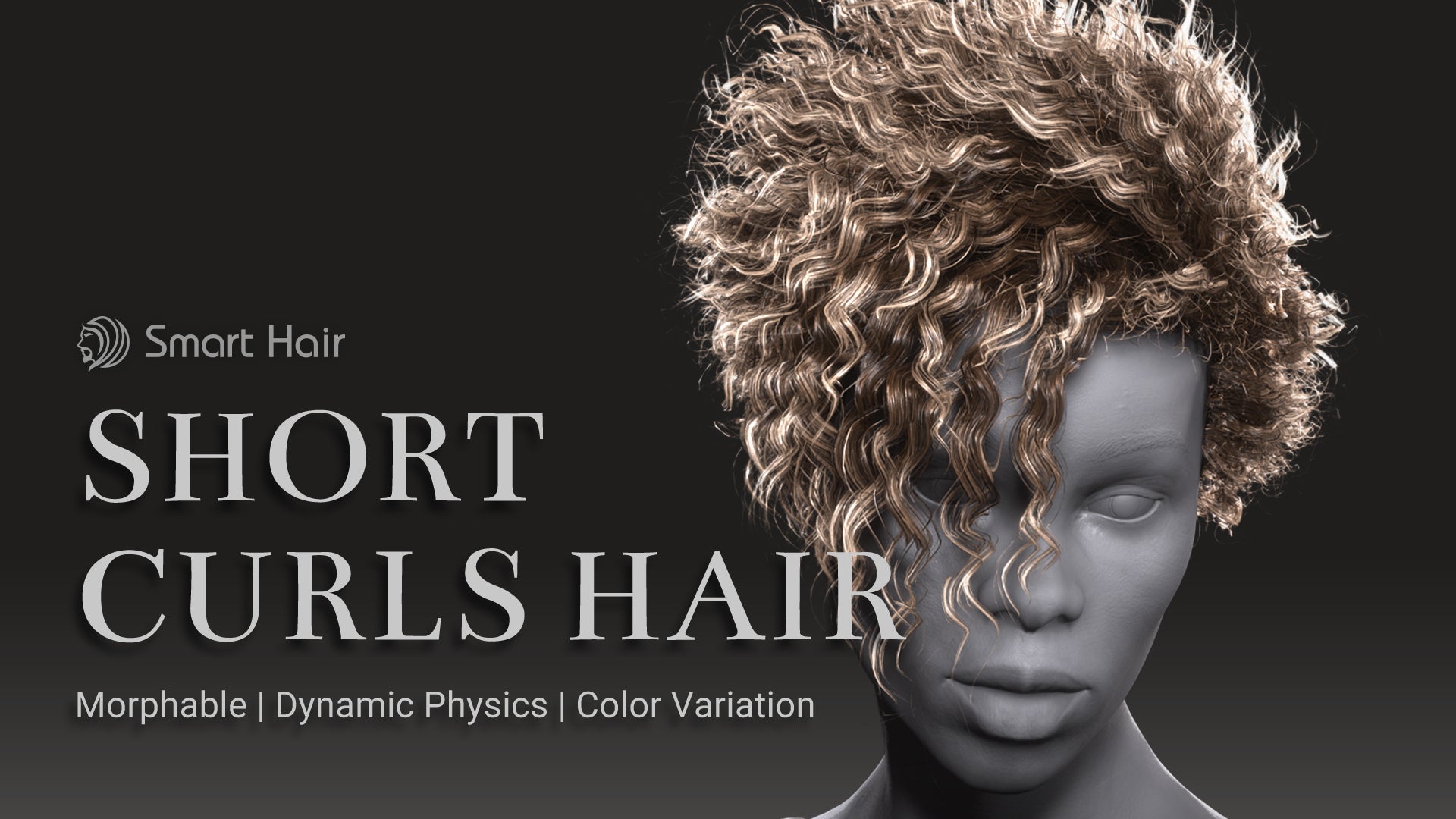 IC - Short Curls Hair - Image 6