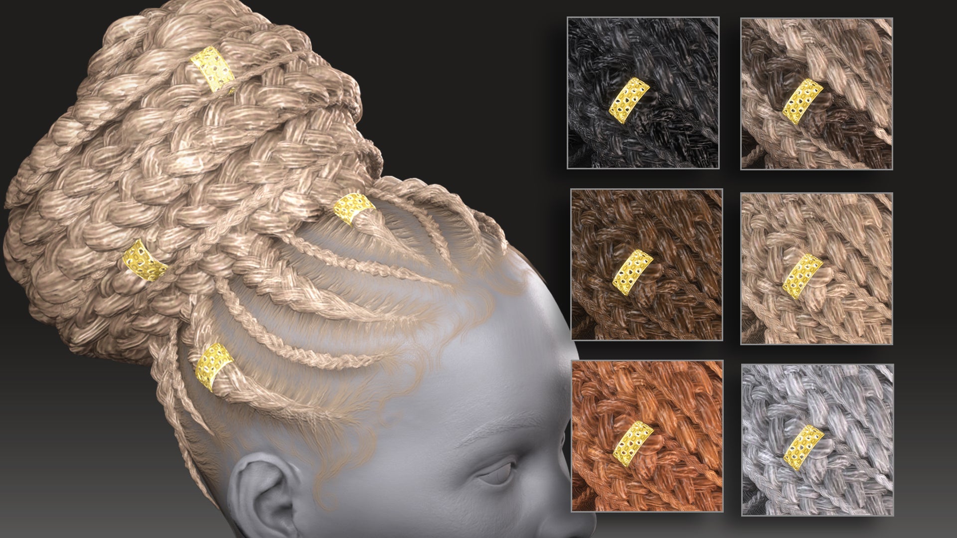 IC - Braided Bun - Image 3