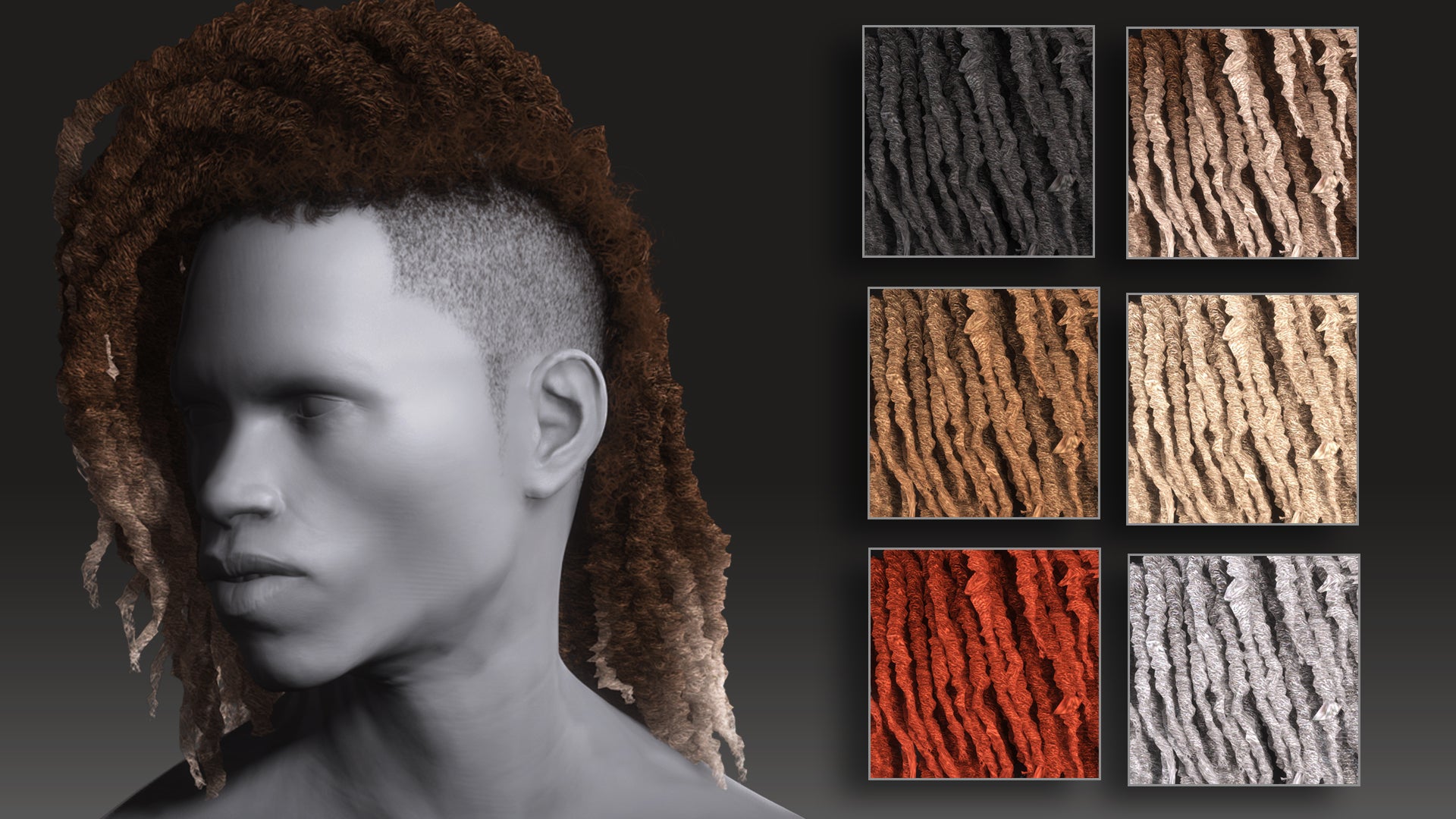 IC - Shaved Side Dreads - Image 3