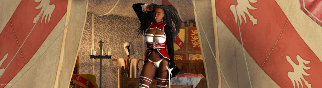 Customer artwork by Penelope Flynn — Shaved Side Dreads G8F