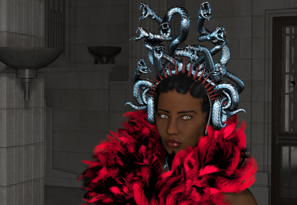 Customer artwork by Penelope Flynn — Finger Waves G8F
