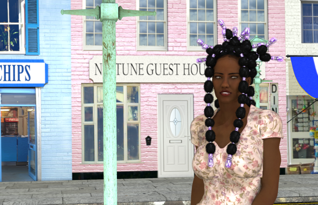 Customer artwork by Penelope Flynn — Bubble Braids G8F