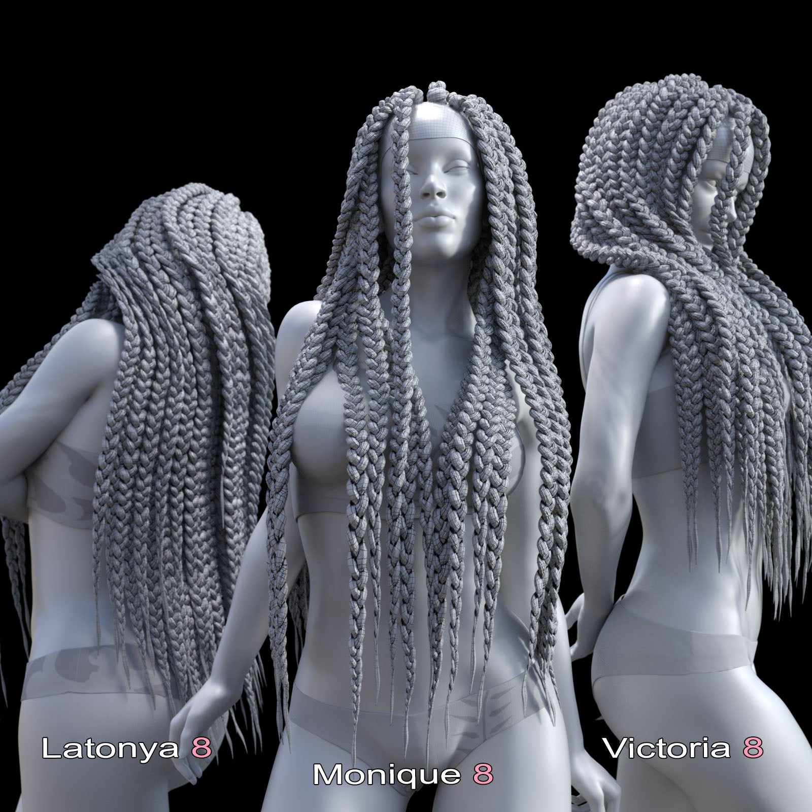 Box Braids G8F - Image 5