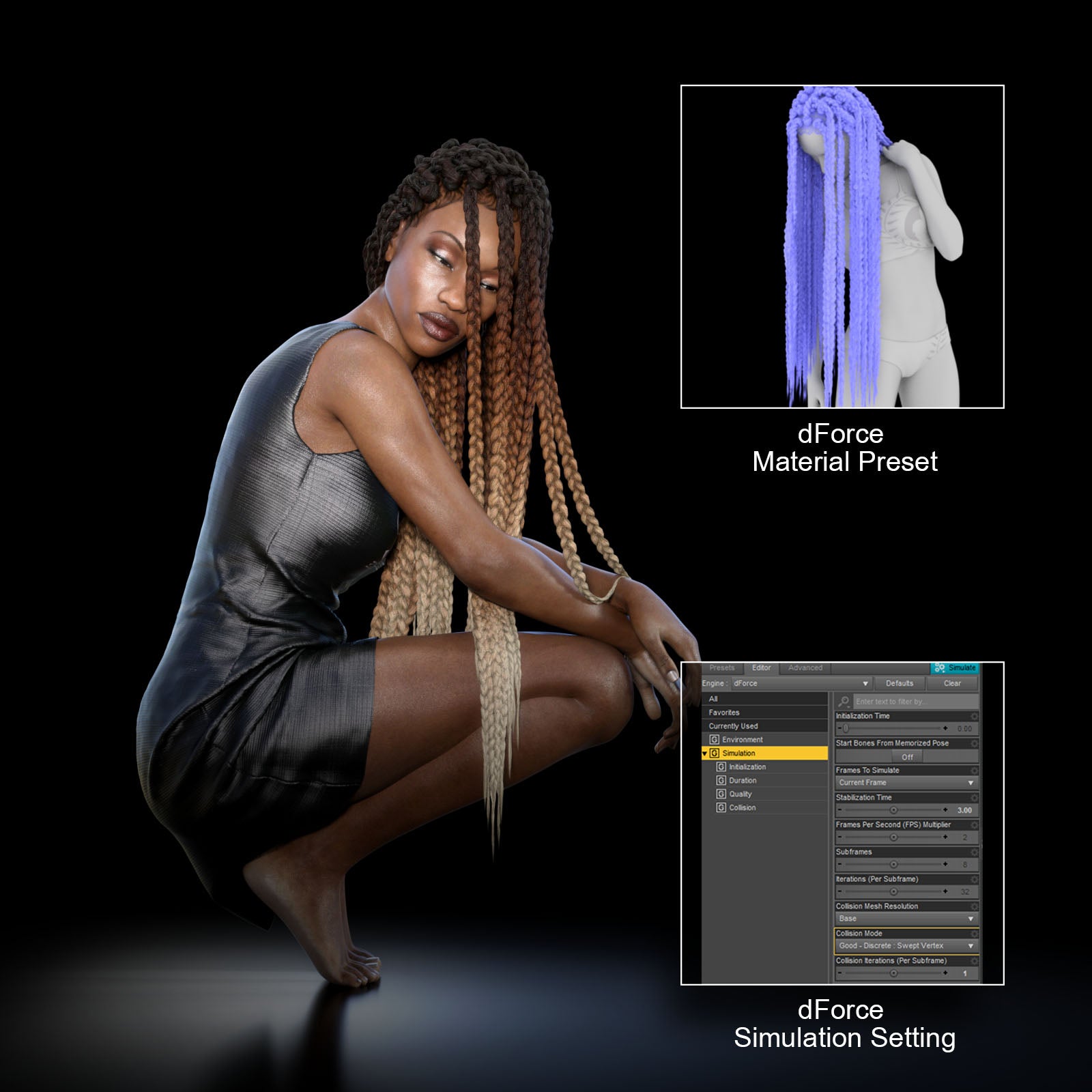Box Braids G8F - Image 4