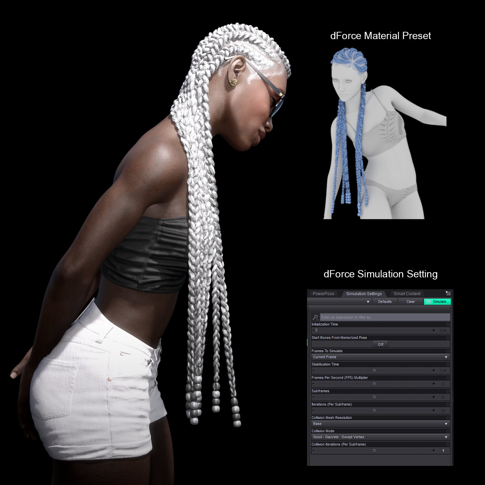 Cornrows Extended V3 G8F - Image 5