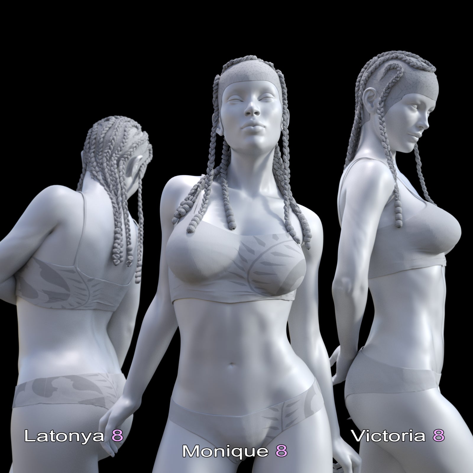 Cornrows Extended V4 G8F - Image 6
