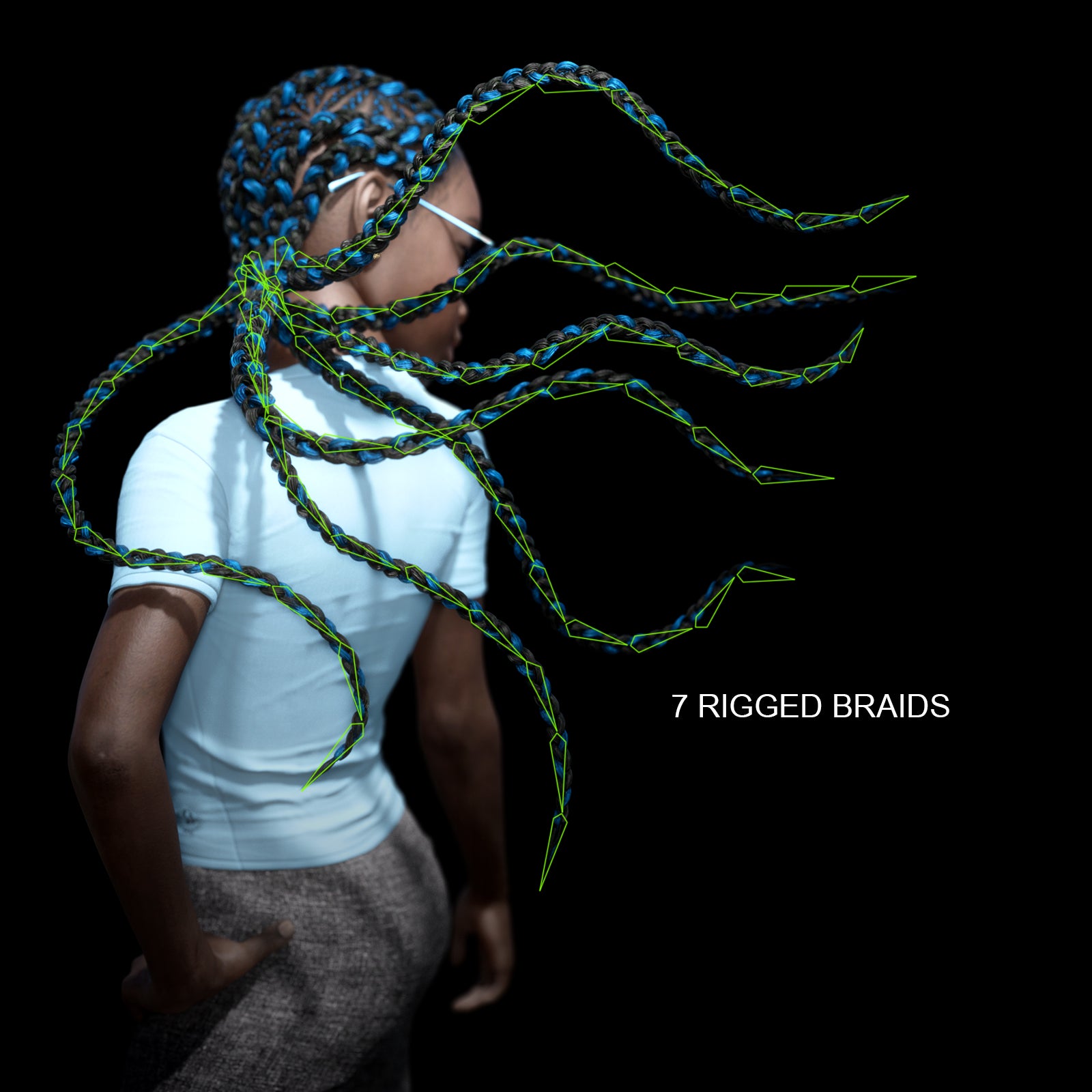 Cornrows Extended V5 G8F - Image 4