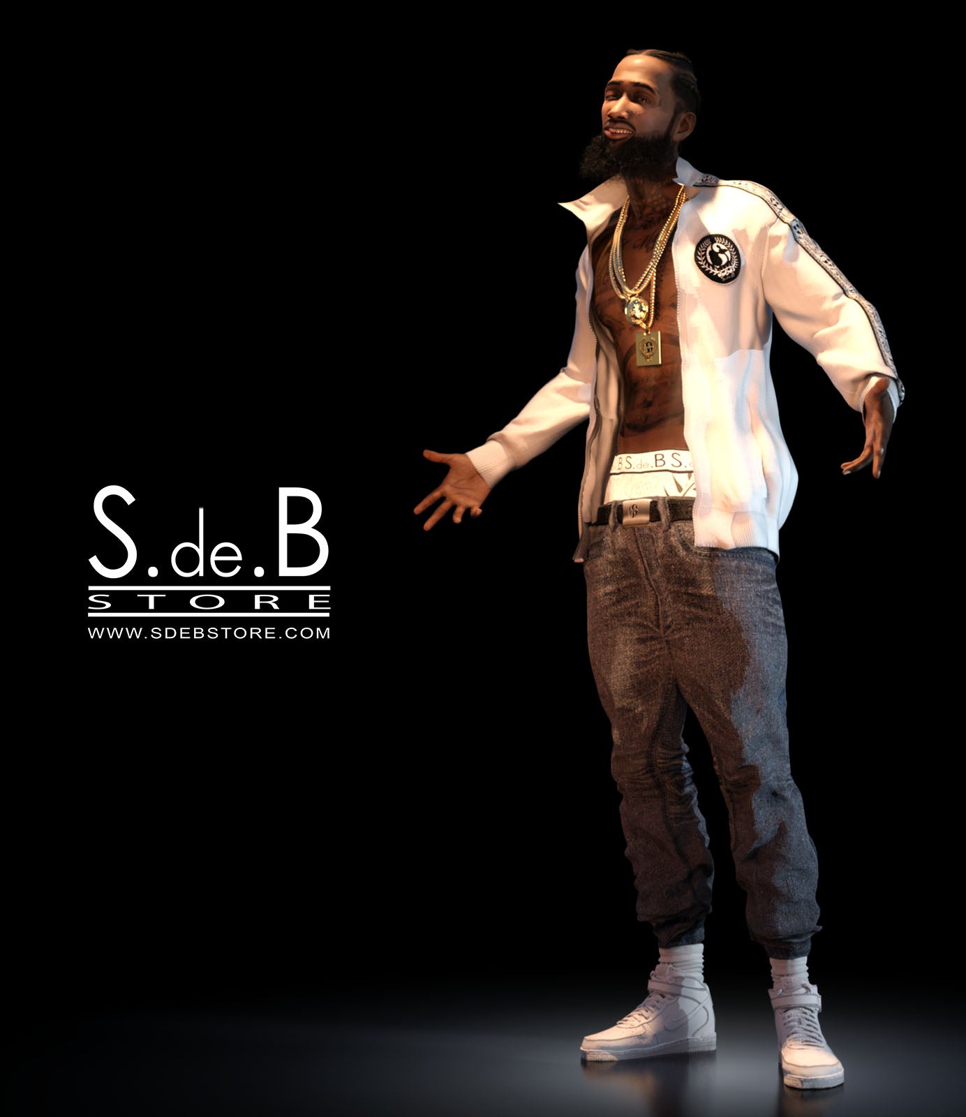 Nipsey Hair And Beard G8M - Image 3