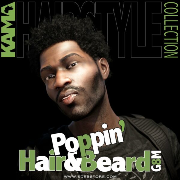 Poppin' Hair & Beard G8M