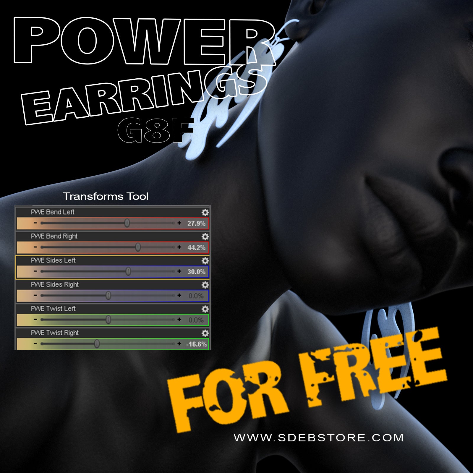 Power Earrings G8F-FREE - Image 2