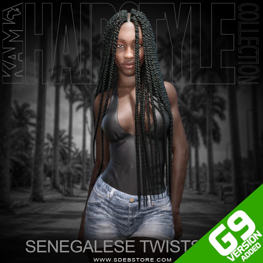 Senegalese Twists G8F/G9 — G9 version added