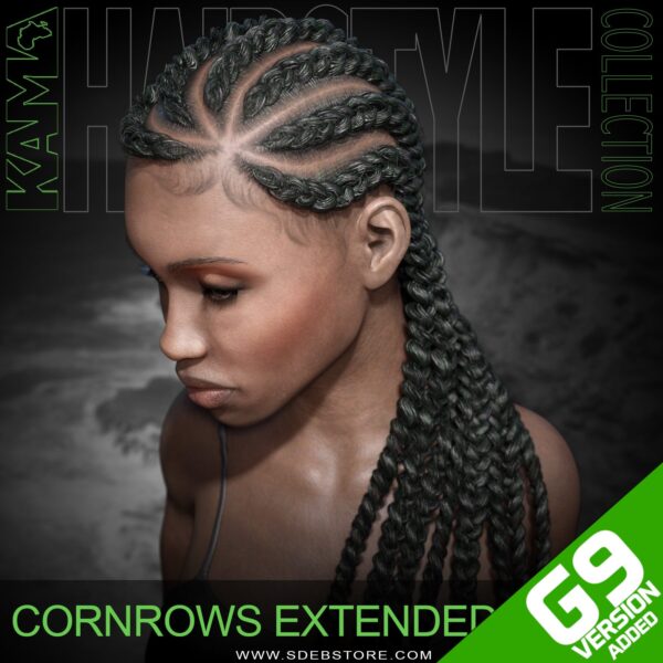 Cornrows Extended V3 G8F — G9 version added