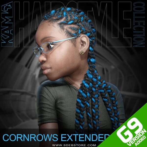 Cornrows Extended V5 G8F — G9 version added