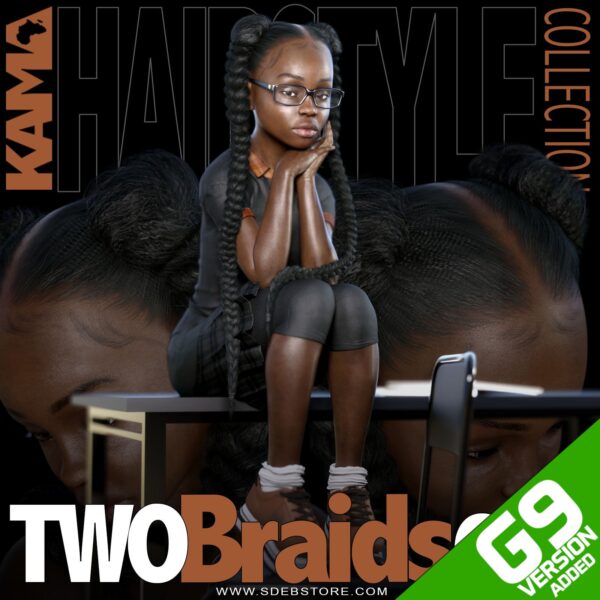 Two Braids G8F — G9 version added